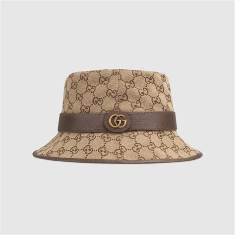 Gucci หมวก GG canvas bucket hat